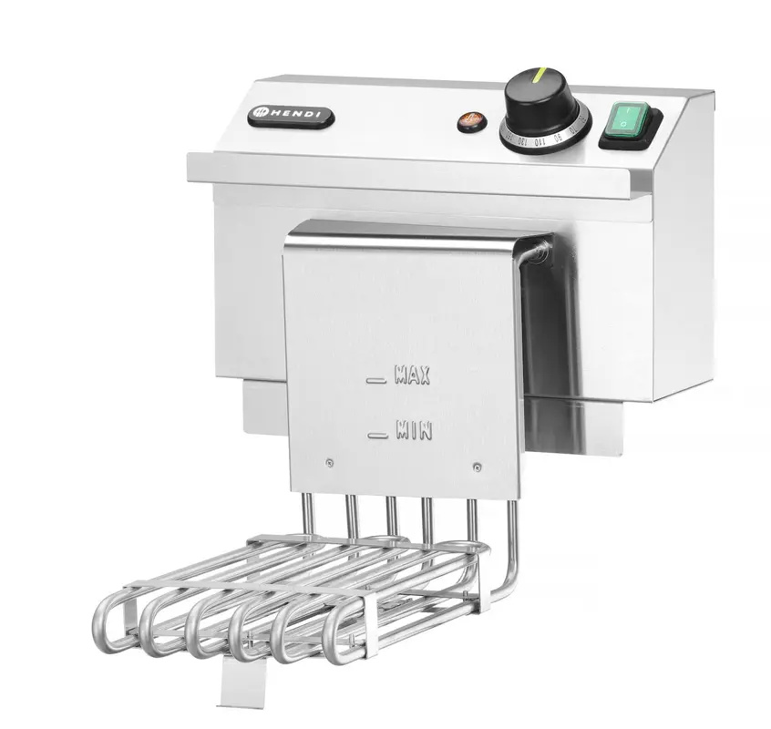 Friteuse XL avec robinet de vidange HENDI GOLIATH, 10L, 300x585x(H)392mm | HENDI 209431