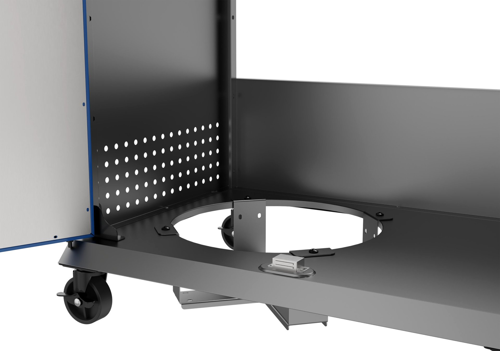 Grill à gaz ITAMI 4+1, 14,2 kW, bleu | YATO YG-20033