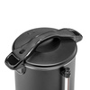 Chauffe-eau 17,5 l avec bac d'égouttage, noir, à double paroi | FORGAST FG05561