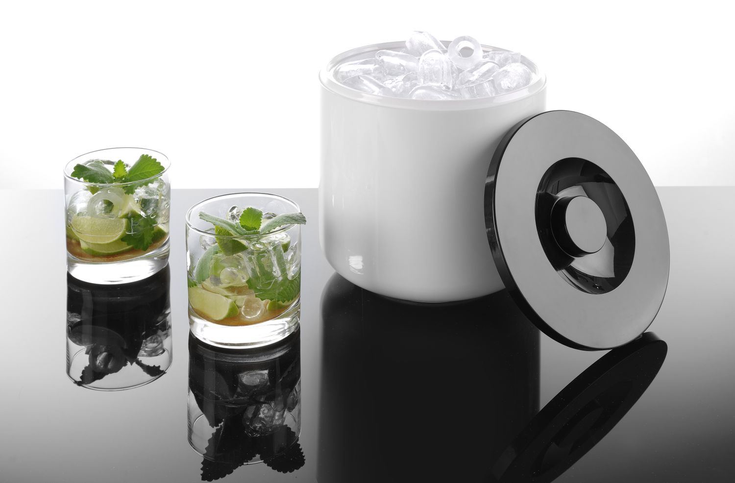 Récipient à glace 5 L, blanc, 19 cm, 20 cm de hauteur | HENDI 594742