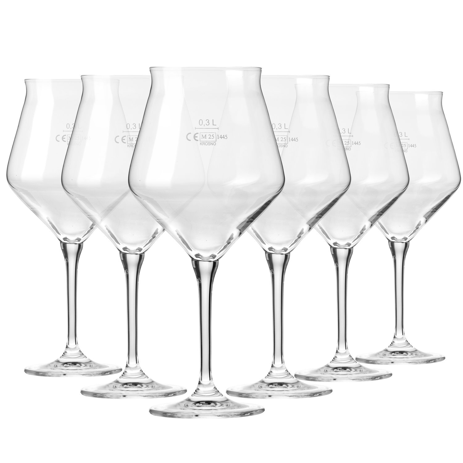 Verres à bière BEER GOBLET 430, XNO, 430 ml, lot de 6 pièces | KROSNO GLASS F57A764042041930