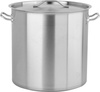Marmite haute en acier inoxydable - cap. 71 l avec couvercle | YATO YG-00019