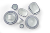 Bol rectangulaire - émaillé | HENDI 621219