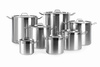 Casserole haute en acier inoxydable - cont. 3 L Profi Line | HENDI 832004