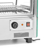 Vitrine d’exposition chauffante vitrée 160 l, 1,5 kW | FORGAST FG09656