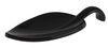 Bol à apéritif LEAF, mélamine, noir, 10x4,5x1 cm | APS 83888