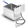 Friteuse électrique 1 cuve à haute puissance 10 l, 10,2 kW, 400 V | FORGAST FG09010