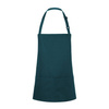 Tablier court Basic 75 x 60 cm avec poche et boucle vert pin | KARLOWSKY BLS 6-80-Stck