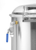 Éplucheuse à pommes de terre 18 kg, 200-250 kg/h, 1,1 kW, 230 V | HENDI 229224