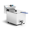 Friteuse électrique 1 cuve à haute puissance 10 l, 10,2 kW, 400 V | FORGAST FG09010