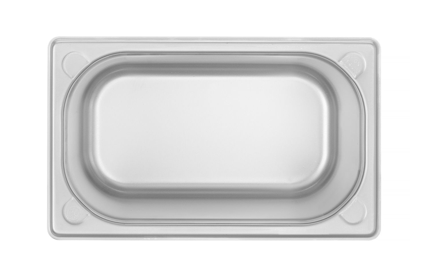 Bac GN 1/4 prof. 20 cm en acier inoxydable KITCHEN LINE | HENDI 806555