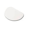 Grattoir à pâte semi-circulaire 10,4x7,4 cm | FORGAST FG11083
