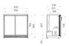 Réfrigérateur pour bouteilles 227 l | YATO YG-05356