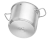 Casserole haute en acier inoxydable sans couvercle, Kitchen Line, capacité 5 l, diamètre 20 cm, hauteur 16 cm | HENDI 837764