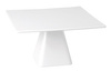 Plateau carré pour gâteaux et pâtisseries CASUAL, blanc, en mélamine, 31x31x16 cm | APS 83893