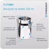 Mini récipient à lait finger food, 145 ml, acier inoxydable, argenté | FORGAST FG11501