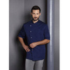 Sweat-shirt de cuisine pour homme Gustav bleu marine | KARLOWSKY JM 15-10