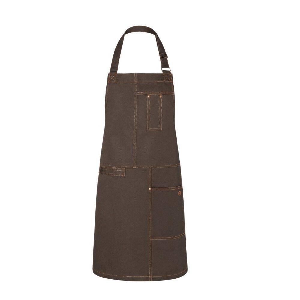 Tablier Urban Casual-Style chocolat | KARLOWSKY LS 29-48-Stck
