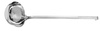 Louche monobloc Profi Line, acier inoxydable, diamètre 16,5 cm, capacité 1 l | HENDI 540701