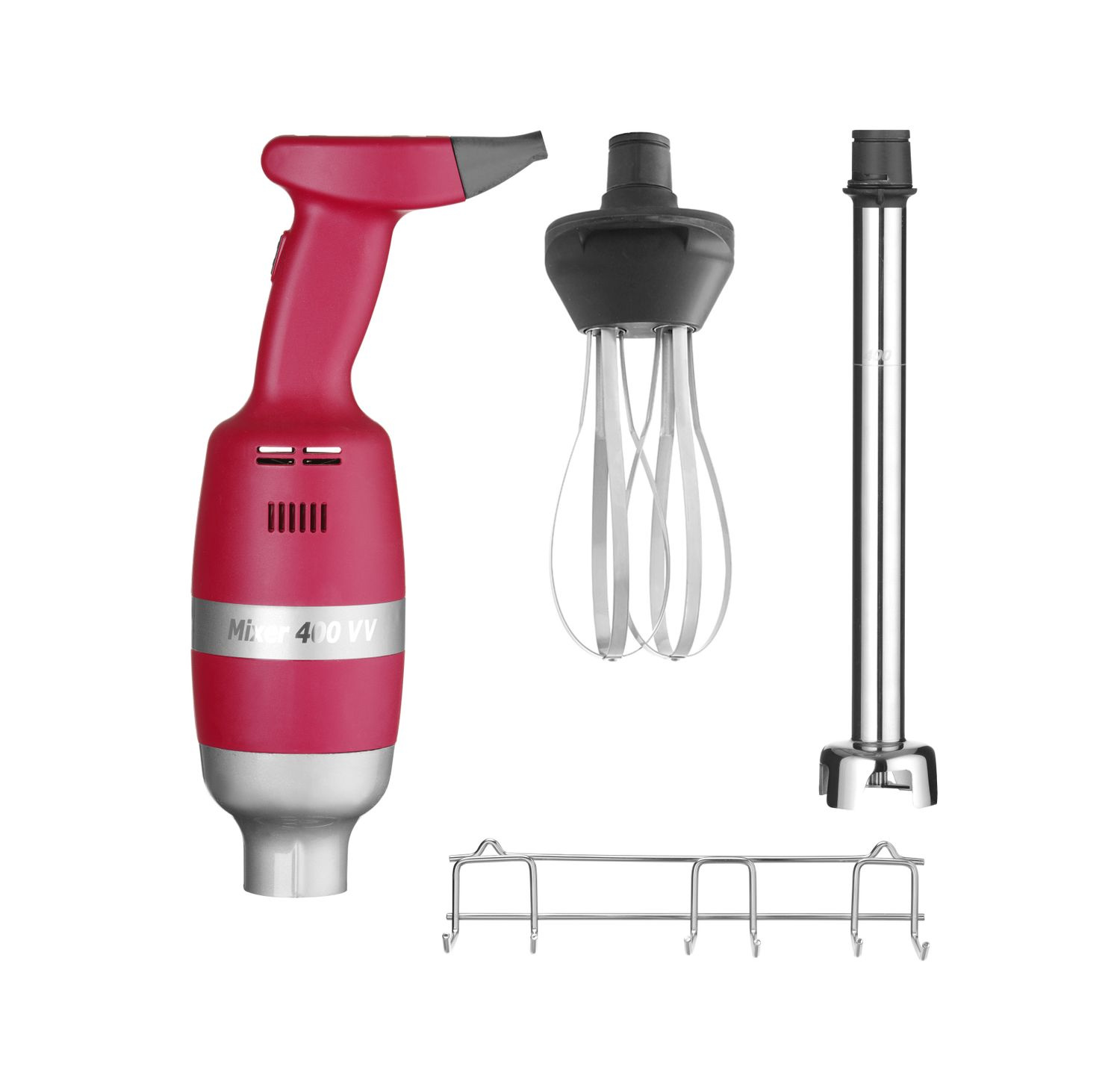 Mixeur plongeant 400 à vitesse variable, longueur du bras 40,33 cm, 0,4 kW, 230 V | HENDI 224380