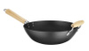 Poêle WOK avec poignée en bois, Ø 32 cm | HENDI 627907