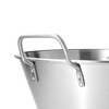 Baignoire en acier avec poignées Ø 45 cm | FORGAST FG02845