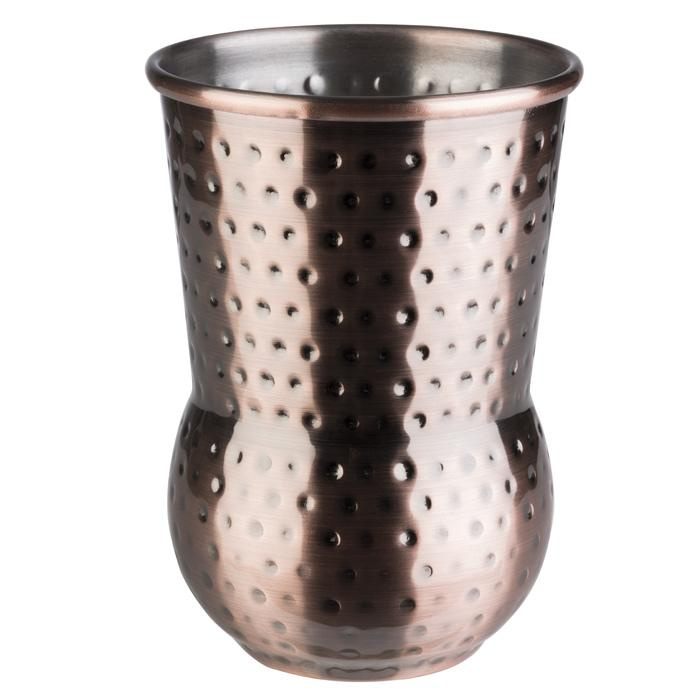 Kubek JULEP, couleur cuivre antique martelé, 8x11.5 cm, 400 ml | APS 93336