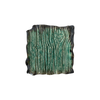 Assiette plate rectangulaire Moku émeraude 21 x 21 cm | KERA CERAMIKA 16.3/C.SZM