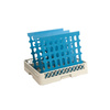 Étagère d’angle à 4 étagères prof. 40 cm 1PD-44+4P-64+8UM | ALUSHELF 40316