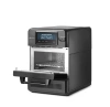 Four convection-micro-ondes CombiTurbo, 18 L, noir, 230 V / 3000 W | HENDI 281277