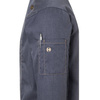 Sweat de cuisine homme style jean noir vintage | KARLOWSKY JM 24-16