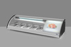 Vitrine réfrigérée pour sushi, 63 l, LED, 3-7°C, 130,7x45x33 cm | HENDI 233757
