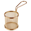Panier de service SNACKHOLDER, couleur dorée, 8x7,5 cm | APS 40602