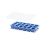 Moule pour mini glaçons avec couvercle, bleu, 21,7x11,4x3 cm | HENDI 679074