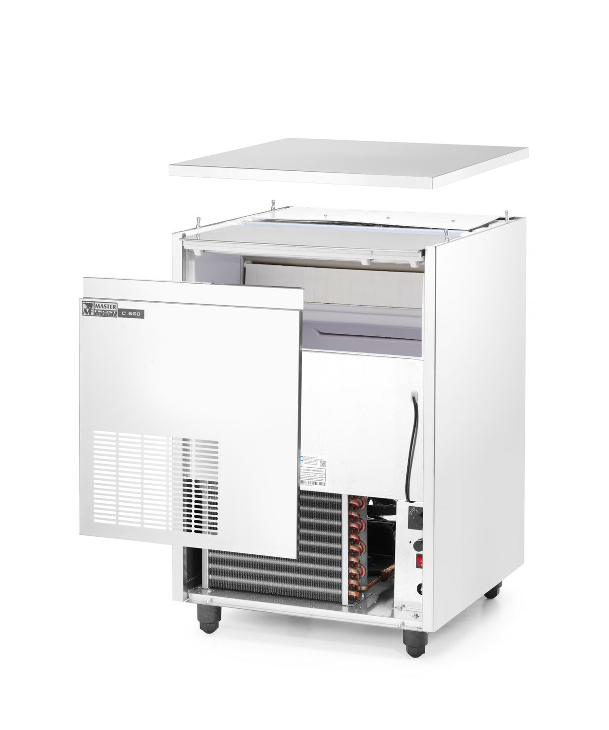 Machine à glaçons (capacité 65 kg/24 h) | HENDI C-660