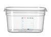 Récipient GN 1/4 prof. 15 cm en polypropylène HACCP | HENDI 880364