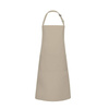 Tablier de cuisine Basic 75 x 90 cm avec poche et boucle sable | KARLOWSKY BLS 5-19-pièces
