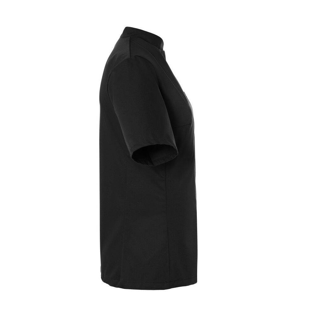 Veste de cuisine femme Greta noire | KARLOWSKY JF 4-1