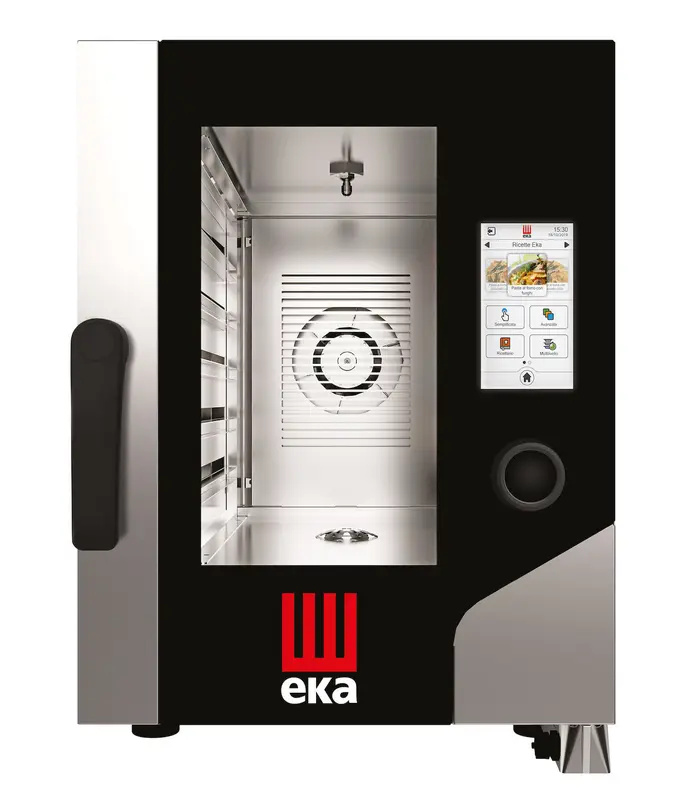 Four mixte à convection-vapeur électrique Millennial Touch Screen Gastro Compact, 6×GN 1/1 | TECNOEKA MKF611CTS