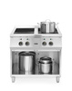 Cuisinière à induction 4 feux, 17 kW, 400 V | HENDI 237687