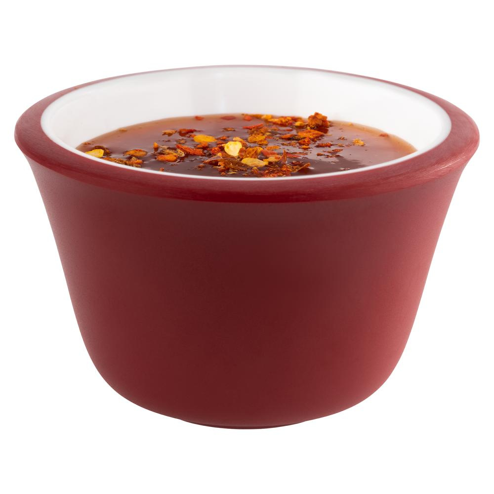 Bols pour sauces, blanc et rouge, lot de 6 pièces, MINI, 6x4 cm, 40 ml | APS 85242