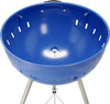 Gril à charbon, rond, Ø 54 cm, bleu | YATO YG-20302