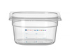 Bac GN 1/6 prof. 10 cm en polypropylène HACCP | HENDI 880470
