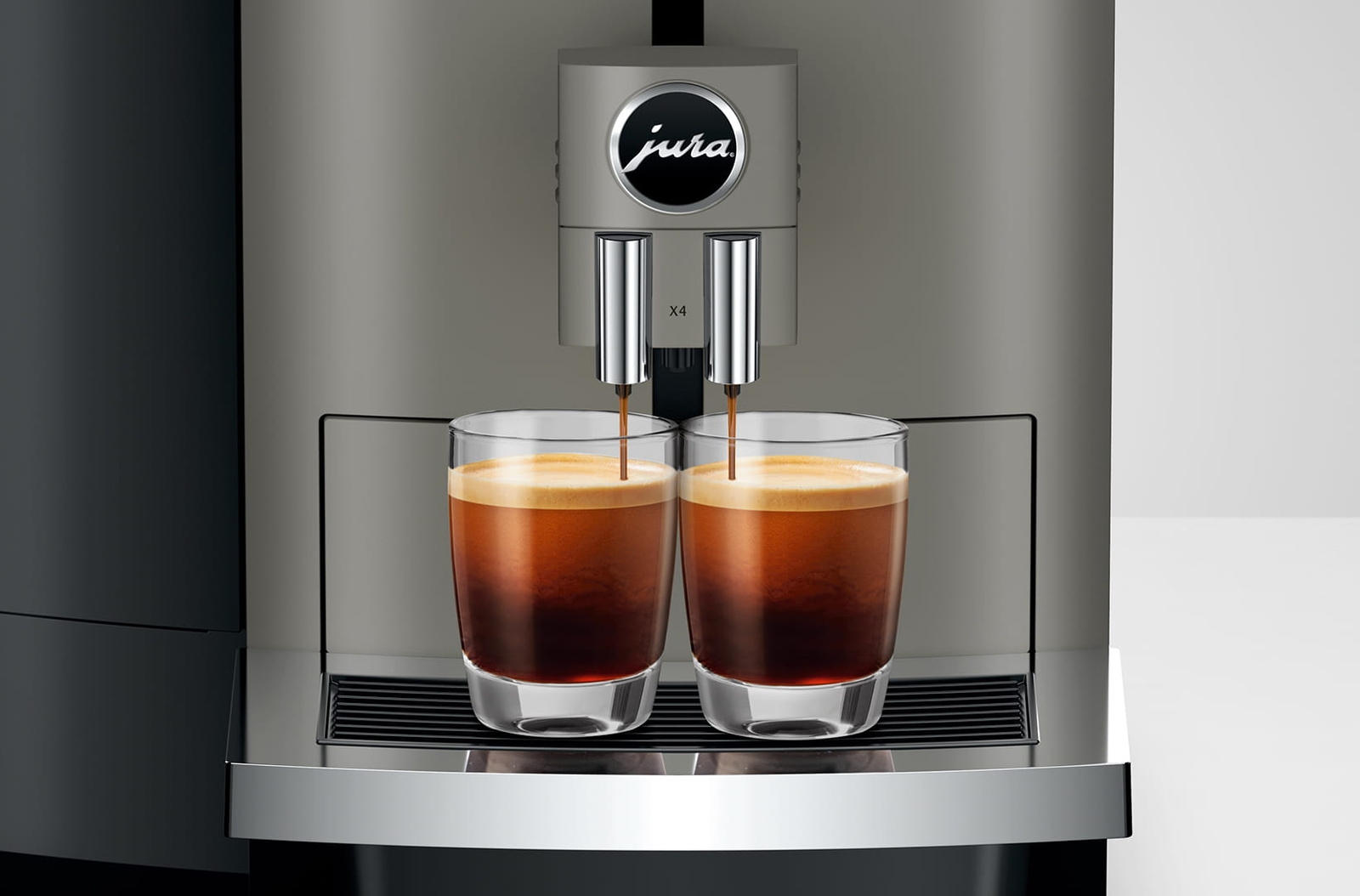 Machine à café automatique X4c Dark Inox (EA) | JURA 15626