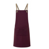 Tablier Urban-Nature X-Style avec poche aubergine | KARLOWSKY LS 39-39-Stck