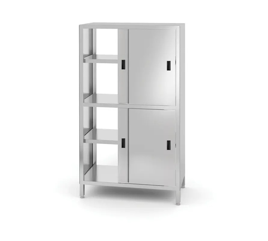 Armoire traversante avec cloison, 80x50x180 cm | HENDI 811634