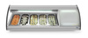 Vitrine réfrigérée pour sushi, 63 l, LED, 3-7°C, 130,7x45x33 cm | HENDI 233757