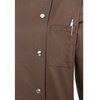 Veste de cuisine femme Larissa brun clair | KARLOWSKY JF 3-28