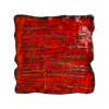 Assiette plate rectangulaire Moku rubis 30 x 30 cm | KERA CERAMIKA16.5/C.RUB