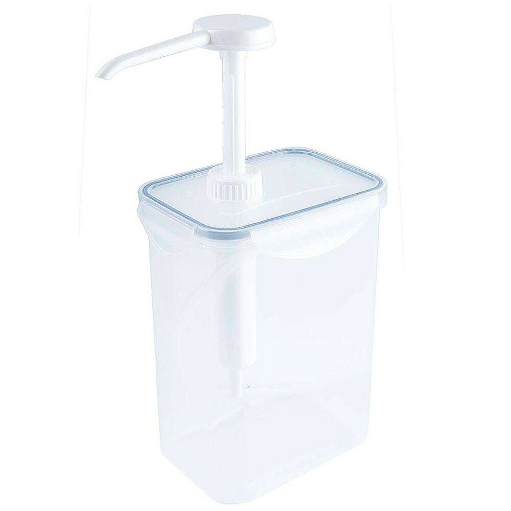 Dyspenser do sosów z pompką, 1,5 l, transparentny | CONTACTO 1324/150